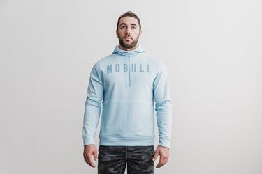 Nobull Men's Hoodie Navy | Australia (VL6940)